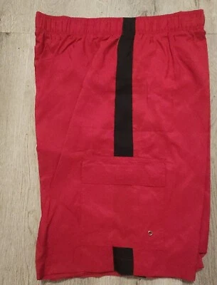 Men's Cargo Pocket Swim Trunks Swimming Shorts Beach Surf Board Swimwear L - Image 1 of 4