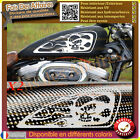 2 Custom Bobber Chopper Shark Shoes Skull HD Motorcycle Tank Sticker Stickers