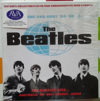 THE BEATLES : HOME AND AWAY   12" Vinyl 5 LP ALBUM BOX + BOOK & POSTER new OVP - Bild 1 von 4
