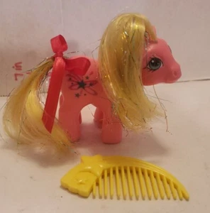 My Little Pony G1 Vtg BABY STELLA Starlight UK Euro w/ COMB e - Picture 1 of 3