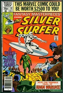 Fantasy Masterpieces 10 NM 9.4 Silver Surfer Marvel 1980 - Picture 1 of 3
