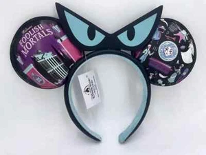 Disney Minnie Ears Headband 2023 Haunted Mansion Foolish Mortals Eyes Leota - Picture 1 of 3