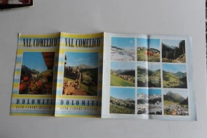 BROSSURA PUBBLICITARIA D'EPOCA - VAL COMELICO DOLOMITI - Picture 1 of 2