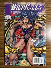 WILDCATS 8 RARE NEWSSTAND JIM LEE COVER & STORY IMAGE COMICS 1994