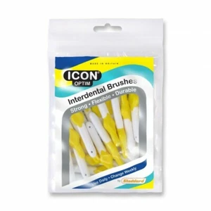 Stoddard Icon Optim Interdental Brushes - 0.7mm - ISO 4 - Yellow - 25 Brushes  - Picture 1 of 1