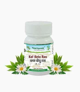 Planet Ayurveda Kaf Ketu Ras - Pack of 2 (20 Tablets Each) with Free Shipping - Picture 1 of 1