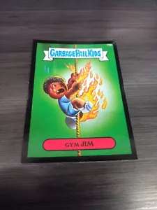 Tarjeta adhesiva Garbage Pail Kids Serie 2 2014 borde negro "GYM JIM" #78b - Imagen 1 de 1