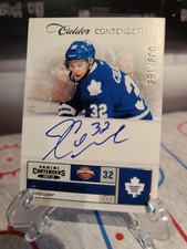 800 Joe Colborne 2011-12 Panini Playoff Contenders Calder /#250 Rookie Auto RC