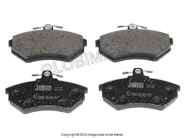 VOLKSWAGEN Cabrio Golf Jetta Passat (1990-2001) Front Brake Pad Set JURID - Image 1 of 1