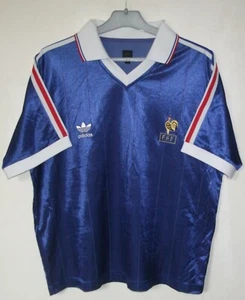 Maglietta calcio squadra nazionale francese maglia stile retrò Adidas taglia XL #10 - Foto 1 di 12