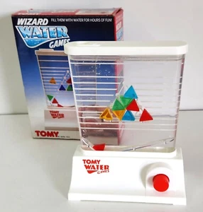 Gioco vintage Tomy Water Wizard Pyramid, in scatola, testato - Foto 1 di 8