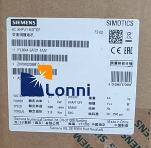 1FL6044-2AF21-1AA1 1FL6 044-2AF21-1AA1 Nuevo Motor Siemens SIMOTICS S-1FL6 - Imagen 1 de 5