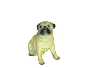 Mops, 3" bis 4", handbemalte Hundefigur - Bild 1 von 1