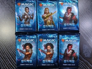 [Factory Sealed] MTG Korean, Kaldheim, 6 x booster packs - Picture 1 of 1