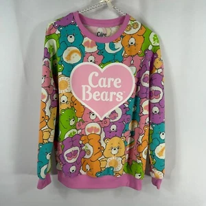 Care Bears Graphic Sweat Shirt Hybrid Apperal Sz XS Y2k 80s - Picture 1 of 8