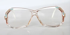 Anteojos Cazal Vintage - Nuevo de lote antiguo - Modelo 189 - Col. 285 - Dorados, Blancos, Rojo Mosaico - Imagen 1 de 3