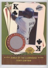 2002 Topps Chrome 5 Card Stud Kings of the Clubhouse Tony Gwynn #5KC-TG HOF