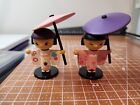 Disney It&#39;s a Small World &quot;The Happiest Cruise&quot; Vinyl Figure - 2pk Japanese Girl