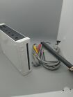 Nintendo Wii Rvl-001 White Console Only W/ Gamecube Ports. Tested, Works
