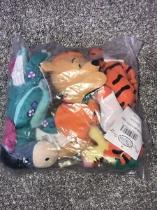 Disney Winnie Puuh Tigger Eeyore Halloween Plüsch Sitzsack Set Neu mit Etikett versiegelt - Bild 1 von 2
