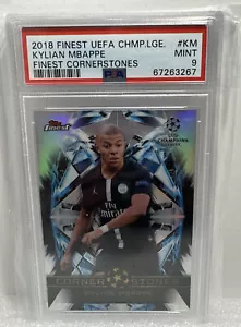 KYLIAN MABAPPE 2018 FINEST UEFA CHMP.LGE. FINEST CORNERSTONES PSA A - Picture 1 of 4
