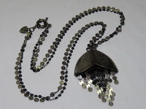 Giles & Bro Tassel Pendant Multi-Chain Necklace 28 inch - Picture 1 of 7