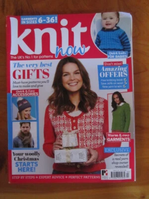 KNITTING PATTERN BOOK KNIT NOW ISSUE 93  GREAT * MUST SEE - Image 1 of 3