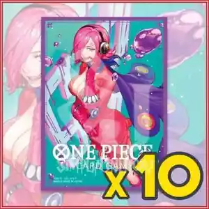 ONE PIECE TCG: REIJU (10) SLEEVES OFFICIAL BANDAI Assortment 5 🔥 - Picture 1 of 2