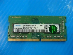 HP 15-dw0043dx Samsung 8GB 1Rx8 PC4-2666V Memory RAM SO-DIMM M471A1K43CB1-CTD - Bild 1 von 2