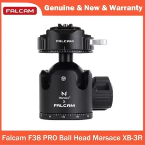 FALCAM XB-3R F38 PRO Quick Release Plate 360° Dual Panorama Ballhead Tripod Head - Picture 1 of 7