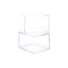2PCS 3D Mini Shoes Model Items Sculptures With Transparent Box Birthday Gift