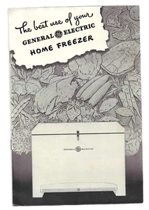 1948 GE Home Freezer Booklet The Best Use of Your General Electric Home Freezer - Picture 1 of 4