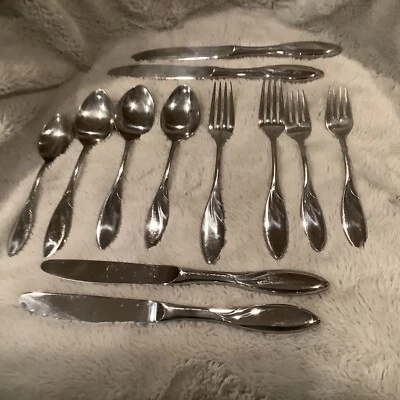 - WMF Cromargan  Glossy 18/10 Stainless Flatware  12 Pcs - Image 1 of 4