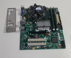 Intel DG31PR mATX Motherboard I/O Shield Intel E2200 CPU & 4GB DDR2 Ram - Picture 1 of 4