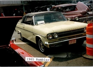 1965 AMC Rambler Classic 770 Cabrio Auto Show Foto 3,5x5 KOSTENLOSER VERSAND - Bild 1 von 2