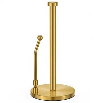 Paper Towel Holder, Paper Towel Dispenser Standing Weighted Base Non Slip, Sp... - Image 1 of 4