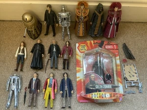 Classic Doctor Who Action Figures Bundle Job Lot - Loose & 1 Boxed - Character - Picture 1 of 7