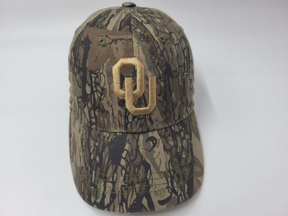 Gorra ajustable cautivadora camuflada Sooners University of Oklahoma NCAA Foto 1 de 4