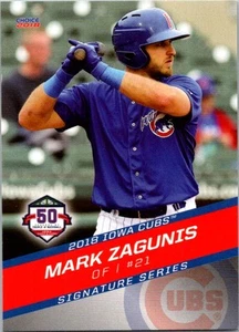 2018 Choice Iowa Cubs #29 Mark Zagunis - Picture 1 of 2