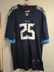 Nike NFL On Field Tennessee Titans #25 Chris Jackson Trikot Genäht Herren 3XL - Bild 1 von 22