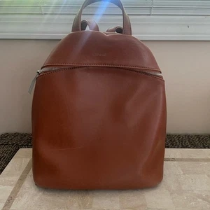 Mochila minimalista marrón Matt & Nat - Imagen 1 de 12