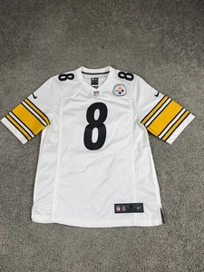 Pittsburgh Steelers Trikot Herren Medium weiß NFL Nike Pickett 8 On Field - Bild 1 von 14