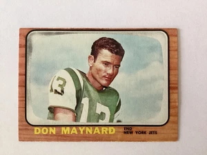 1966 Topps #095 Don Maynard New York Jets Football Card - Picture 1 of 2