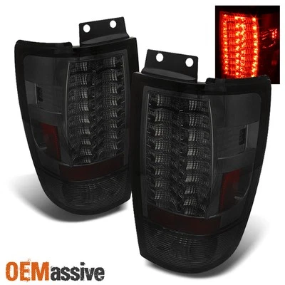 Se adapta a luces de freno traseras LED izquierda+derecha Smoked 97-02 Expedition Sport SUV G2 Foto 1 de 2