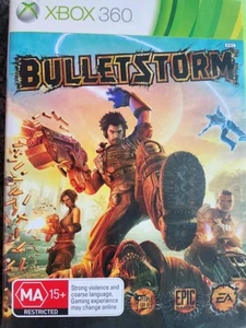  Bullet Storm XBOX360 ,Pal, Manual CIB  ,VGC, FREE TRACKED POST !! - Picture 1 of 5