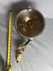 VINTAGE TRIPPE SAFETY SPEEDLIGHT DRIVING / Driver Side LIGHT WITH BRACKET - Picture 1 of 8