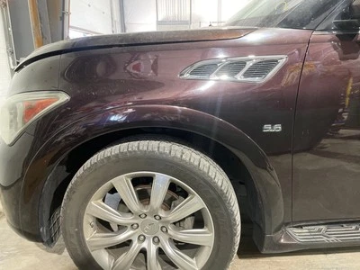 2014 - 2017 Infiniti QX80 Driver LH Left Dark Currant-L50 Fender - Image 1 of 4