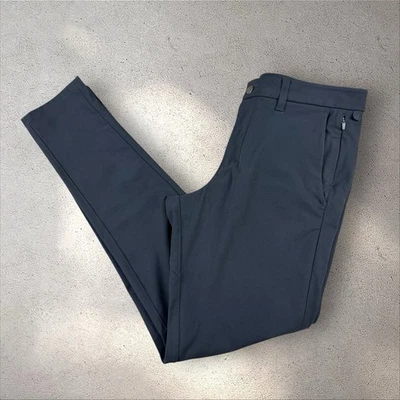 Pantalón Lululemon Commission Calce Ajustado Para Hombre Talla 31x32 ABC Warpstreme Gris Oscuro Foto 1 de 4