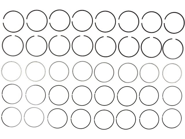 Piston Ring Set 85TSZH38 for Chrysler Newport Town  Country 1961 1962 1963  - Image 1 of 1