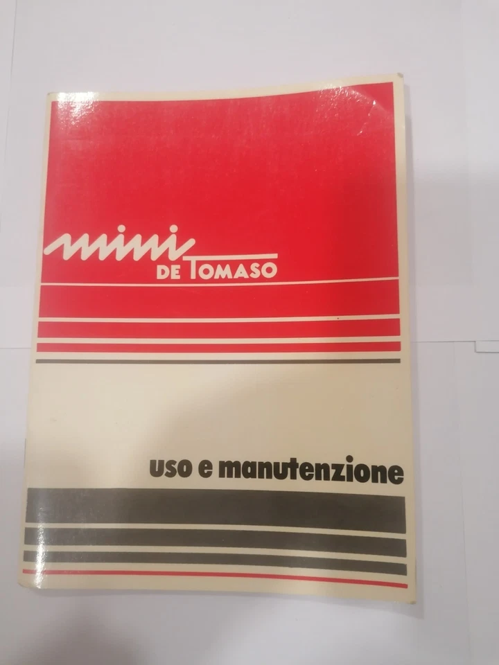 innocenti de tommaso book libretto libro manuale catalogo uso e manutenzione - Immagine 1 di 4